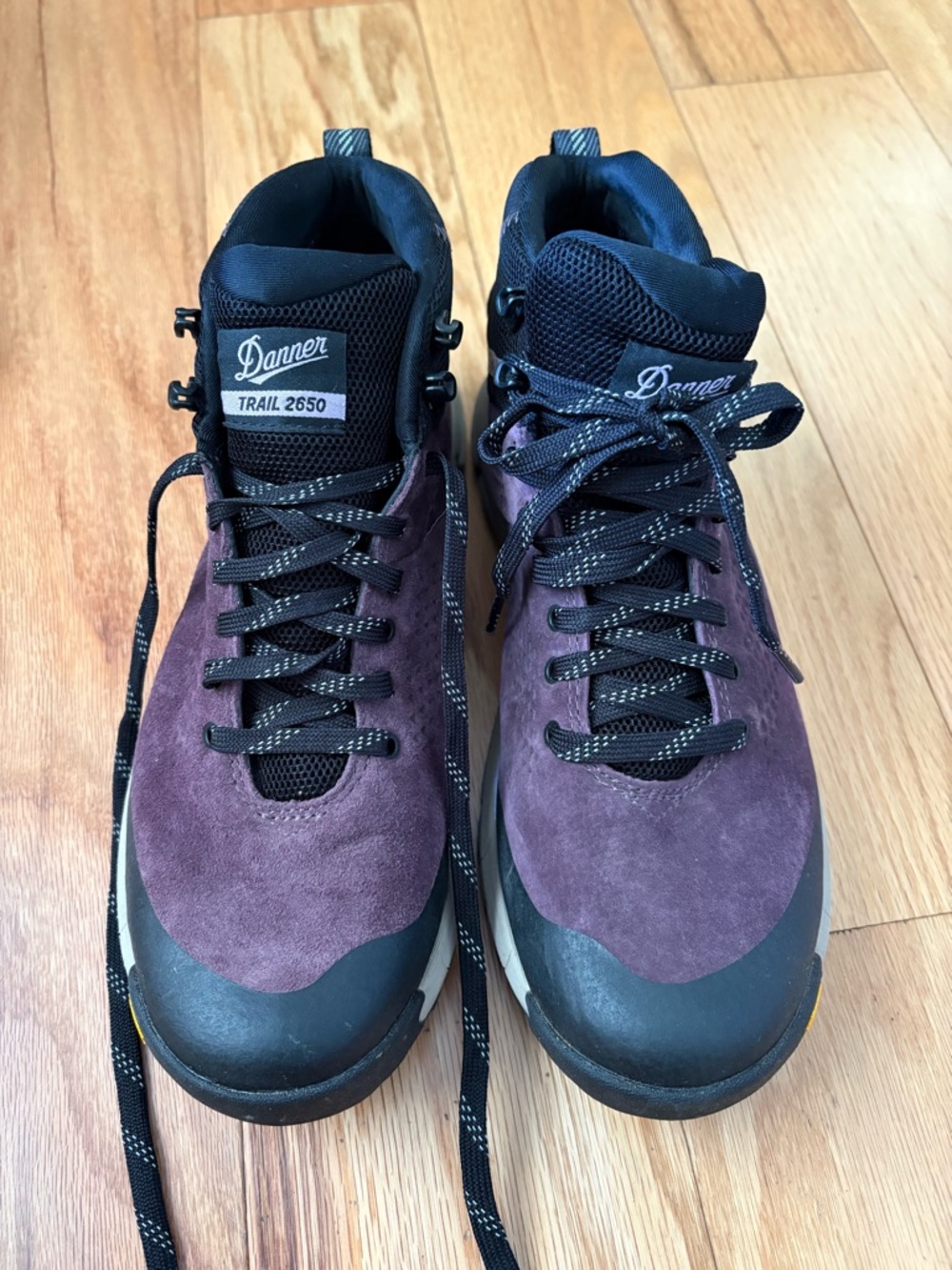 Danner Women's Trail 2650 Mud GTX Waterproof Purple Suede Lace-Up Trail Boots